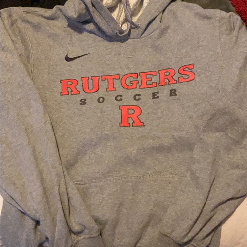 NEVER WORN Rutgers University Soccer hoodie